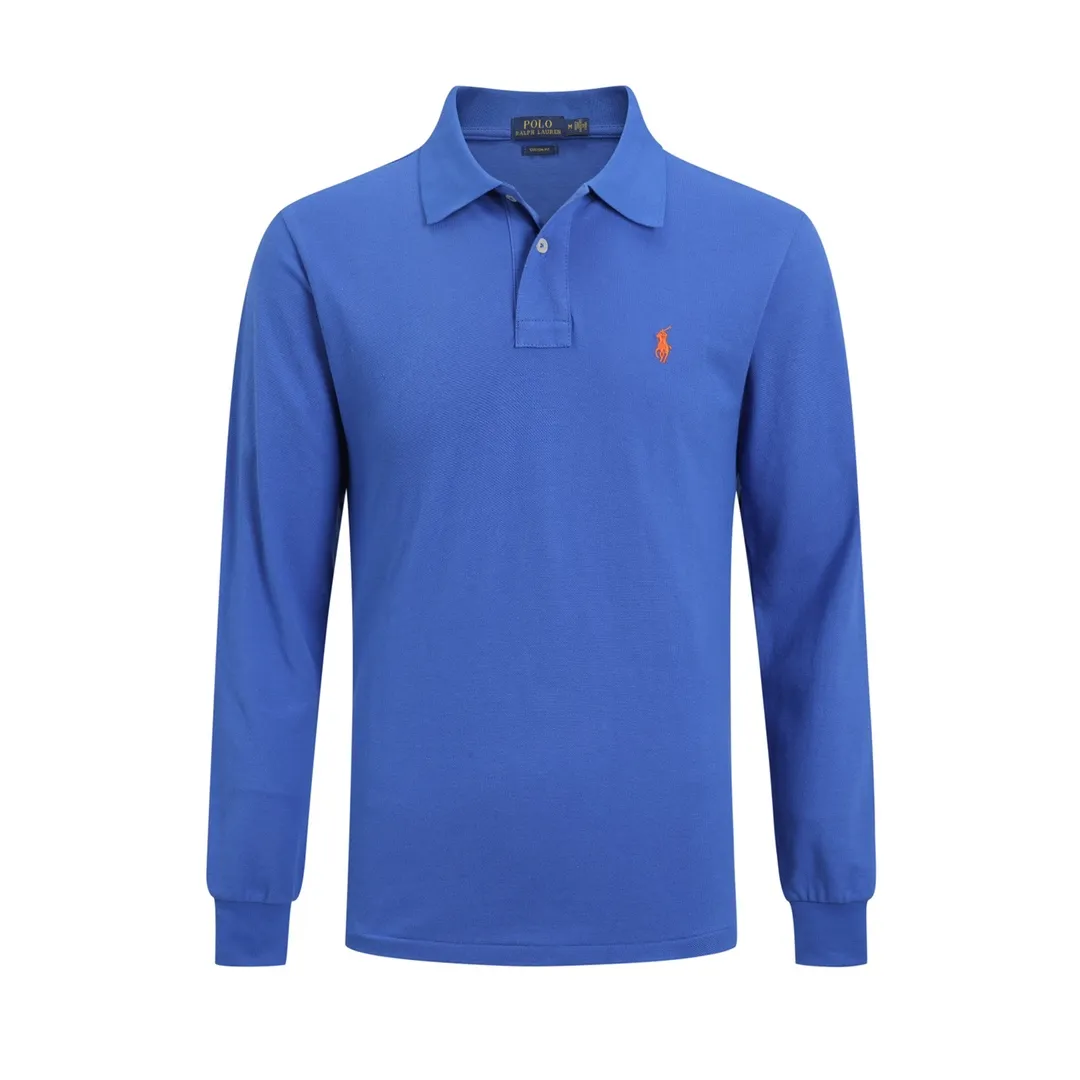P190 Ralph Lauren polo pony logo long-sleeved polo shirt Item number: 9921 Color chart